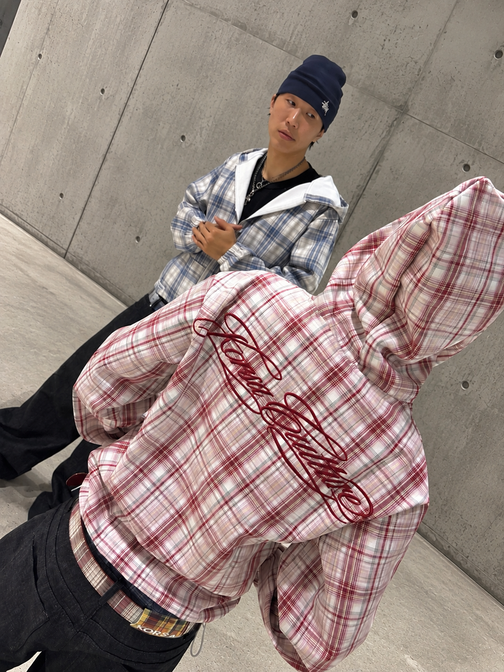 PLAID RED / KORSA JACKET