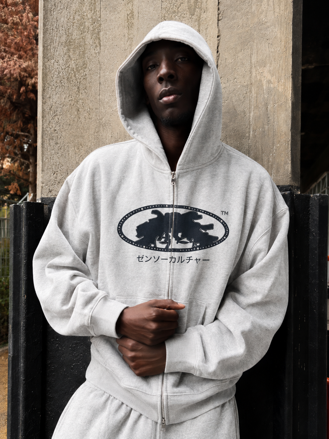 RHINESTONE KORSA HOODIE