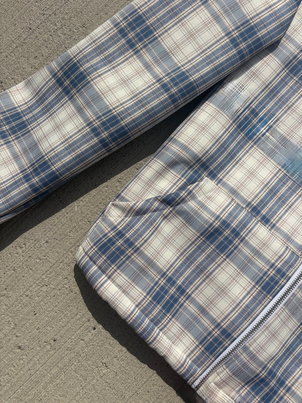 PLAID BLUE / KORSA JACKET