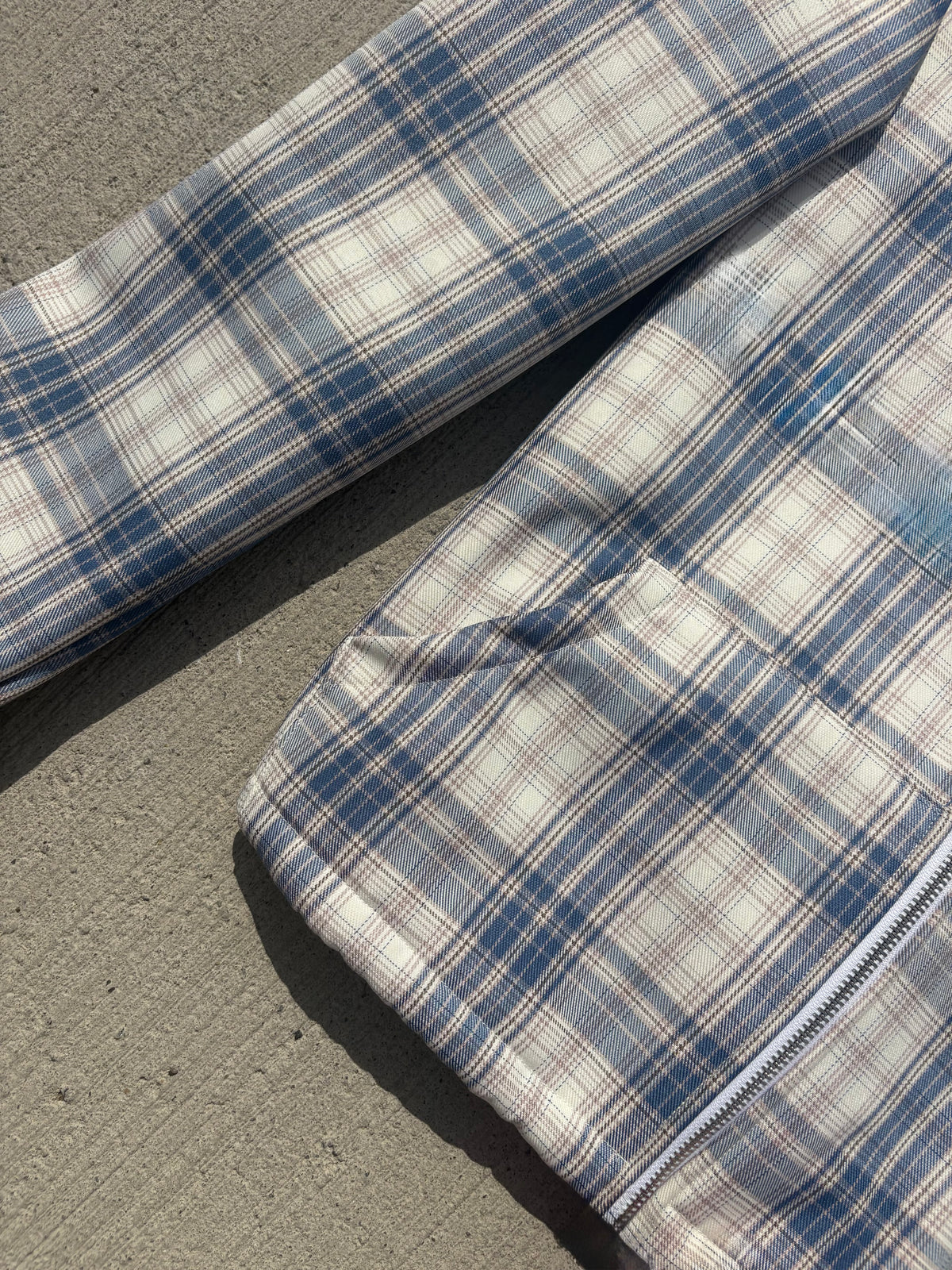 PLAID BLUE / KORSA JACKET
