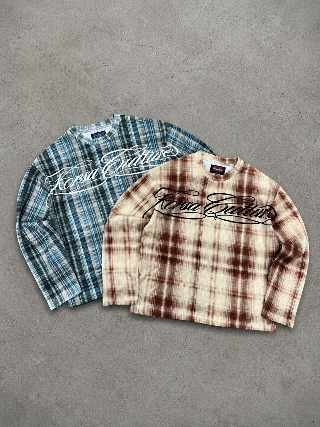 BLUE WAFFLE LONGSLEEVE / KORSA