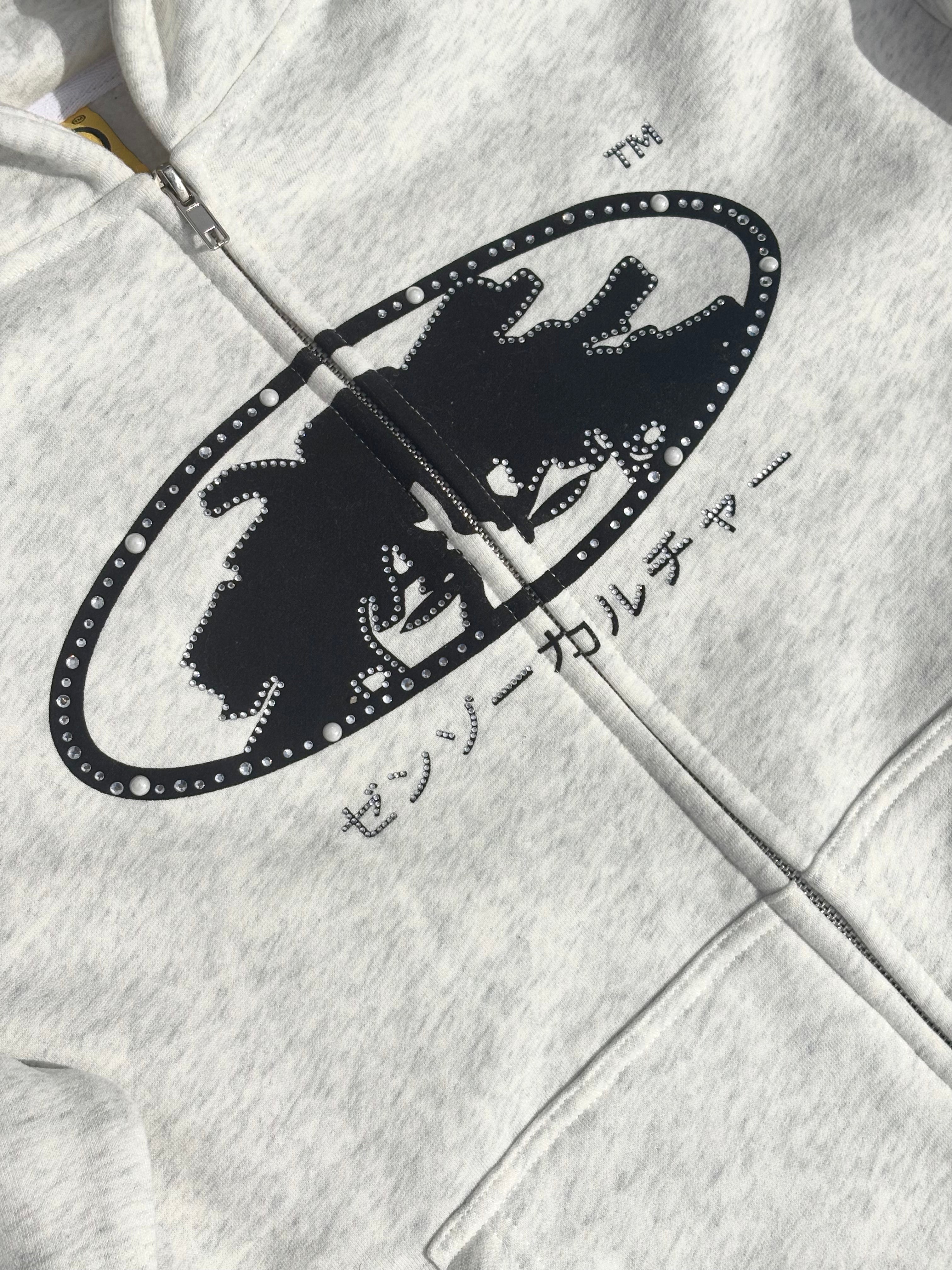RHINESTONE KORSA HOODIE