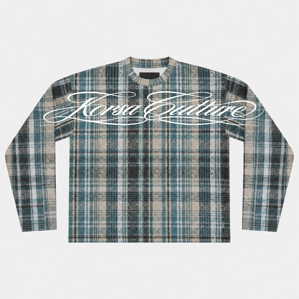 BLUE WAFFLE LONGSLEEVE / KORSA