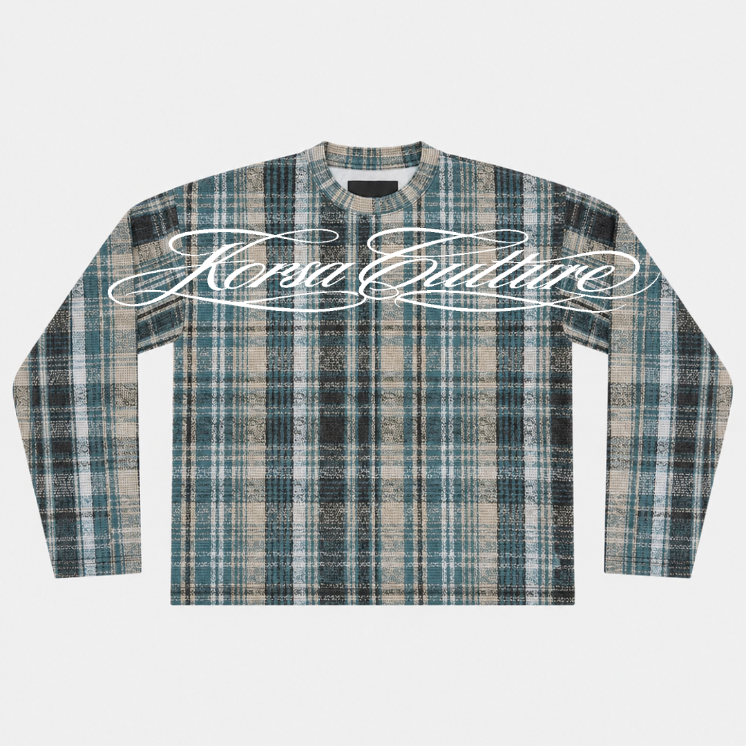 BLUE WAFFLE LONGSLEEVE / KORSA